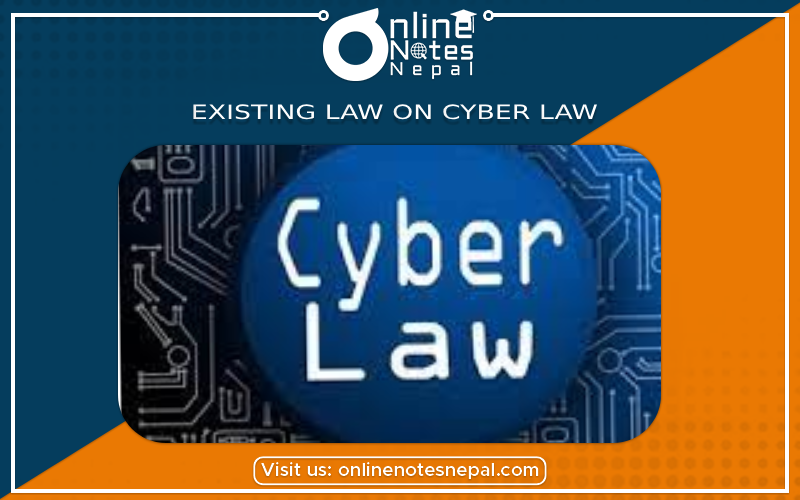 Existing Law on Cyber Law